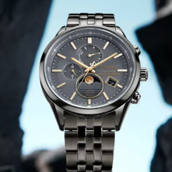 月相在握,精准驭时 西铁城空中之鹰电波对时腕表月圆无“距”