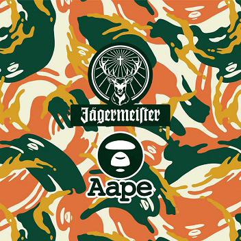 夜溯无界，迷彩锋芒！野格 × AAPE首次重磅跨界联名！