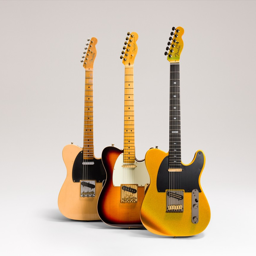 FENDER 推出全新吉他系列，启幕TELECASTER电吉他75周年庆典