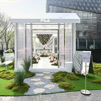 从米兰到北京，FILA「春日跳房子」主题快闪续写薄底鞋轻盈美学